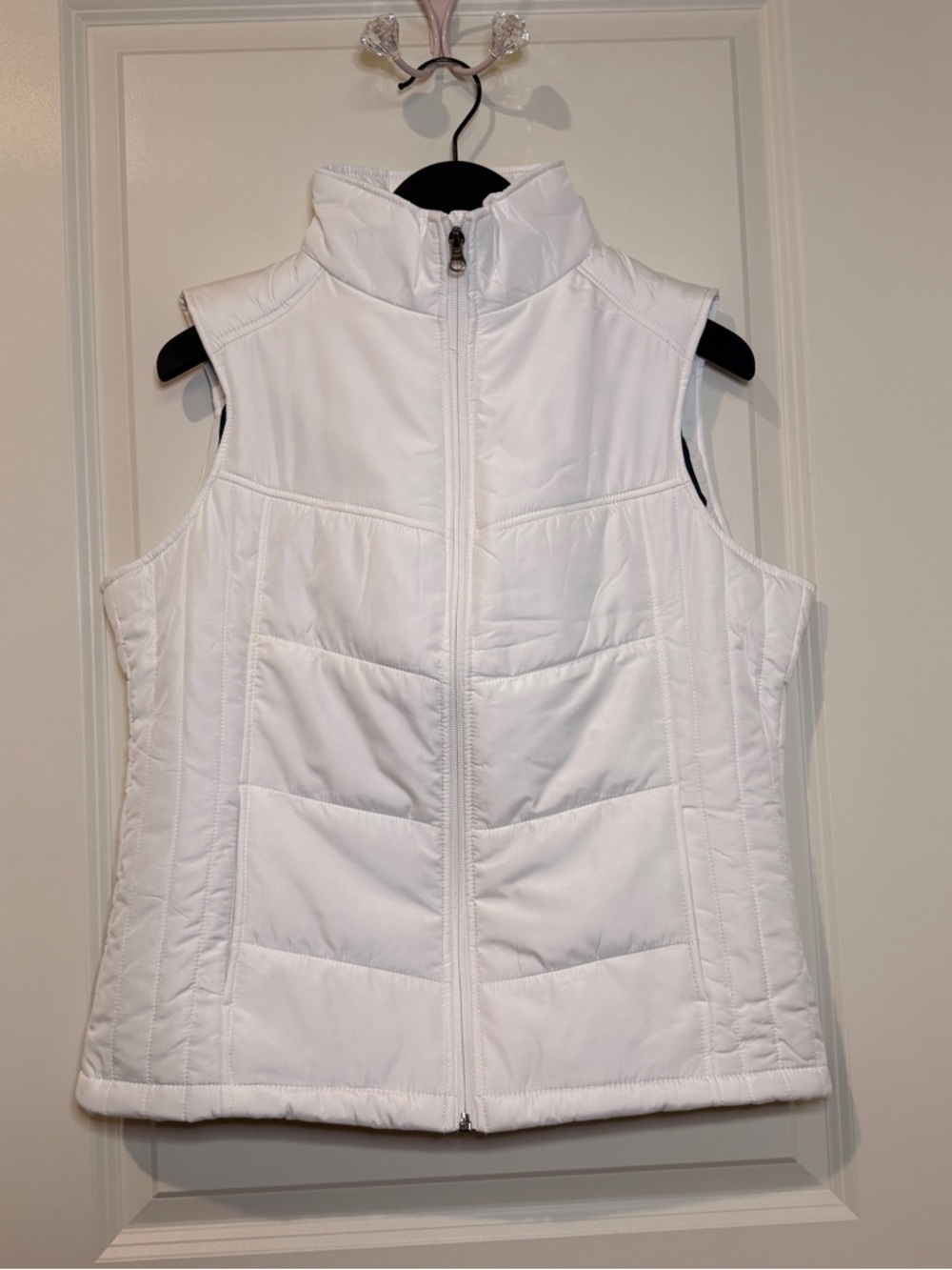 Port Authority White Quilted Puffer Vest - Sleeveless